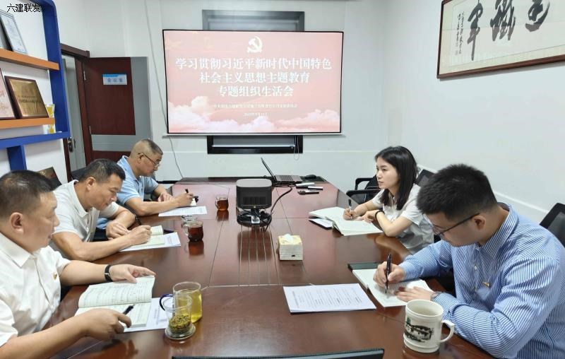联发公司召开主题教育专题组织生活会